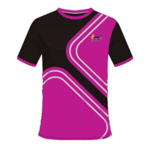 Round Neck T-Shrits Pink