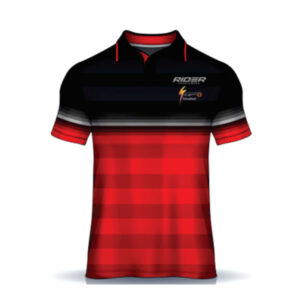 Polo Shirts Black & Red