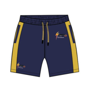 Shorts Navy Blue & Yellow